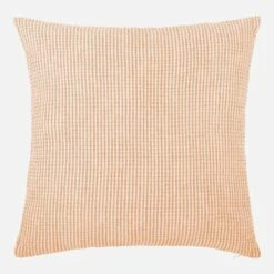 Habitat Coussin En Lin - 50 X 50 Cm - Orange -meubles boutique coussin en lin 50 x 50 cm orange 8657523 1