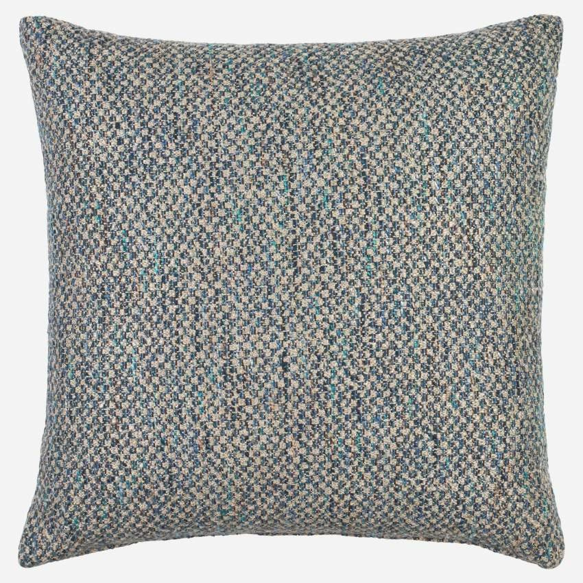 Habitat Coussin En Tissu Bellagio Gris Bleu - 47x47 Cm 1 Habitat Coussin En Tissu Bellagio Gris Bleu - 47x47 Cm