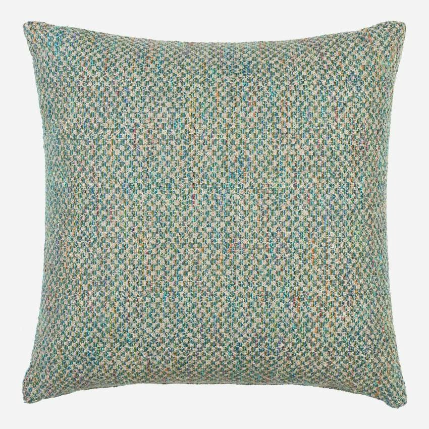 Habitat Coussin En Tissu Bellagio - Gris Vert - 47x47 Cm 4 Habitat Coussin En Tissu Bellagio - Gris Vert - 47x47 Cm – Image 4
