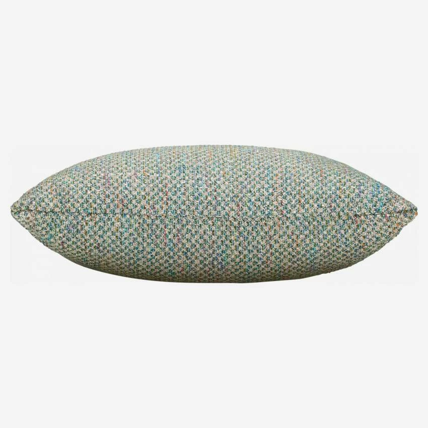 Habitat Coussin En Tissu Bellagio - Gris Vert - 47x47 Cm 2 Habitat Coussin En Tissu Bellagio - Gris Vert - 47x47 Cm – Image 2
