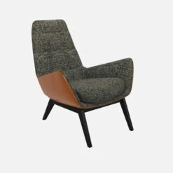 Habitat Fauteuil En Tissu Alba Gris Nuageet Cuir Vintage - Pieds Noirs 7 Habitat Fauteuil En Tissu Alba Gris Nuageet Cuir Vintage - Pieds Noirs -meubles boutique dena fauteuil alba anthra cr vt p noir 10275929