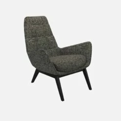 Habitat Fauteuil En Tissu Alba - Gris Nuage - Pieds Noirs 9 Habitat Fauteuil En Tissu Alba - Gris Nuage - Pieds Noirs -meubles boutique dena fauteuil alba anthracite p noir 10276055 1