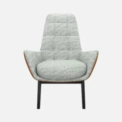 Habitat Fauteuil En Tissu Alba Gris Brume Et Cuir Vintage - Pieds Noirs 8 Habitat Fauteuil En Tissu Alba Gris Brume Et Cuir Vintage - Pieds Noirs -meubles boutique dena fauteuil alba gris cr vt p noir 10275901 1