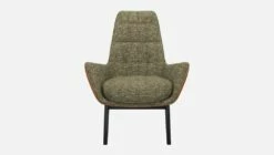 Habitat Fauteuil En Tissu Alba Vert Orage Et Cuir Vintage - Pieds Noirs 10 Habitat Fauteuil En Tissu Alba Vert Orage Et Cuir Vintage - Pieds Noirs -meubles boutique dena fauteuil alba vert cr vt p noir 10275917 2