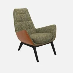 Habitat Fauteuil En Tissu Alba Vert Orage Et Cuir Vintage - Pieds Noirs 7 Habitat Fauteuil En Tissu Alba Vert Orage Et Cuir Vintage - Pieds Noirs -meubles boutique dena fauteuil alba vert cr vt p noir 10275921