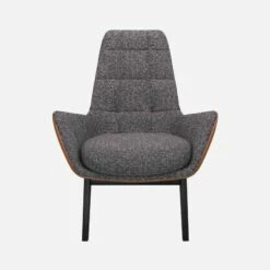 Habitat Fauteuil En Tissu Lucca Bleu Zingué Et Cuir Vintage - Pieds Noirs 8 Habitat Fauteuil En Tissu Lucca Bleu Zingué Et Cuir Vintage - Pieds Noirs -meubles boutique dena fauteuil lucca bleu cr vt p noir 10275669 1