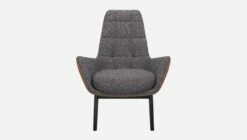 Habitat Fauteuil En Tissu Lucca Bleu Zingué Et Cuir Vintage - Pieds Noirs 10 Habitat Fauteuil En Tissu Lucca Bleu Zingué Et Cuir Vintage - Pieds Noirs -meubles boutique dena fauteuil lucca bleu cr vt p noir 10275669 2