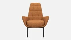 Habitat Fauteuil En Tissu Lucca Marron Noisetteet Cuir Vintage - Pieds Noirs 10 Habitat Fauteuil En Tissu Lucca Marron Noisetteet Cuir Vintage - Pieds Noirs -meubles boutique dena fauteuil lucca orange cr vt p noir 10275653 2