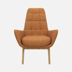 Habitat Fauteuil En Tissu Lucca - Marron Noisette - Pieds Chêne 8 Habitat Fauteuil En Tissu Lucca - Marron Noisette - Pieds Chêne -meubles boutique dena fauteuil lucca orange p chene 10275717 1