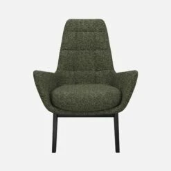 Habitat Fauteuil En Tissu Lucca - Vert Mousse - Pieds Noirs 8 Habitat Fauteuil En Tissu Lucca - Vert Mousse - Pieds Noirs -meubles boutique dena fauteuil lucca vert p noir 10275773 1