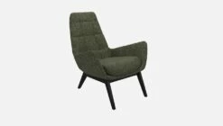 Habitat Fauteuil En Tissu Lucca - Vert Mousse - Pieds Noirs 11 Habitat Fauteuil En Tissu Lucca - Vert Mousse - Pieds Noirs -meubles boutique dena fauteuil lucca vert p noir 10275777 2