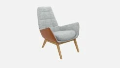 Habitat Fauteuil En Tissu Melina Gris Asphalte Et Cuir Vintage - Pieds Chêne 11 Habitat Fauteuil En Tissu Melina Gris Asphalte Et Cuir Vintage - Pieds Chêne -meubles boutique dena fauteuil melina gris cr vt p chene 10275401 2