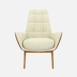 Habitat Fauteuil En Tissu Venezia Blanc Craie Et Cuir Vintage - Pieds Chêne 8 Habitat Fauteuil En Tissu Venezia Blanc Craie Et Cuir Vintage - Pieds Chêne -meubles boutique dena fauteuil venezia beige cr vt chene 10275157 1