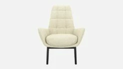 Habitat Fauteuil En Tissu Venezia - Blanc Craie - Pieds Noirs 10 Habitat Fauteuil En Tissu Venezia - Blanc Craie - Pieds Noirs -meubles boutique dena fauteuil venezia beige p noir 10275349 2