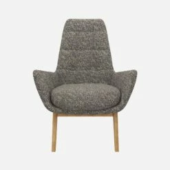 Habitat Fauteuil En Tissu Venezia - Bleu Zingué - Pieds Chêne 8 Habitat Fauteuil En Tissu Venezia - Bleu Zingué - Pieds Chêne -meubles boutique dena fauteuil venezia bleu p chene 10275269 1