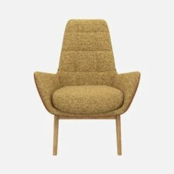 Habitat Fauteuil En Tissu Venezia Jaune épice Et Cuir Vintage - Pieds Chêne 8 Habitat Fauteuil En Tissu Venezia Jaune épice Et Cuir Vintage - Pieds Chêne -meubles boutique dena fauteuil venezia jaune cr vt chene 10275149 1