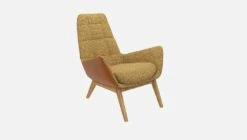Habitat Fauteuil En Tissu Venezia Jaune épice Et Cuir Vintage - Pieds Chêne 11 Habitat Fauteuil En Tissu Venezia Jaune épice Et Cuir Vintage - Pieds Chêne -meubles boutique dena fauteuil venezia jaune cr vt chene 10275153 2