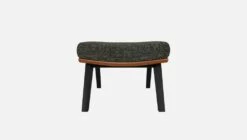 Habitat Repose-pieds En Tissu Alba Gris Nuageet Cuir Vintage - Pieds Noirs 10 Habitat Repose-pieds En Tissu Alba Gris Nuageet Cuir Vintage - Pieds Noirs -meubles boutique dena repose p alba anthr cr vt p noir 10275893 2