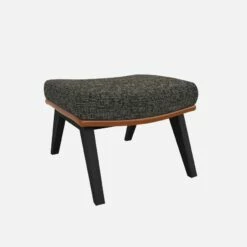 Habitat Repose-pieds En Tissu Alba Gris Nuageet Cuir Vintage - Pieds Noirs 7 Habitat Repose-pieds En Tissu Alba Gris Nuageet Cuir Vintage - Pieds Noirs -meubles boutique dena repose p alba anthr cr vt p noir 10275897