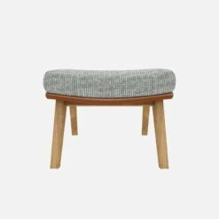 Habitat Repose-pieds En Tissu Alba Gris Brume Et Cuir Vintage - Pieds Chêne 8 Habitat Repose-pieds En Tissu Alba Gris Brume Et Cuir Vintage - Pieds Chêne -meubles boutique dena repose p alba grs cr vt p chene 10275805 1