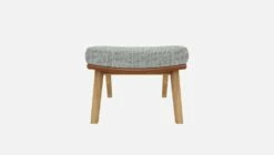 Habitat Repose-pieds En Tissu Alba Gris Brume Et Cuir Vintage - Pieds Chêne 10 Habitat Repose-pieds En Tissu Alba Gris Brume Et Cuir Vintage - Pieds Chêne -meubles boutique dena repose p alba grs cr vt p chene 10275805 2