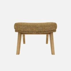 Habitat Repose-pieds En Tissu Alba - Jaune Soleil - Pieds Chêne 8 Habitat Repose-pieds En Tissu Alba - Jaune Soleil - Pieds Chêne -meubles boutique dena repose p alba jaune p chene 10275941 1