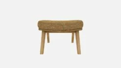 Habitat Repose-pieds En Tissu Alba - Jaune Soleil - Pieds Chêne 10 Habitat Repose-pieds En Tissu Alba - Jaune Soleil - Pieds Chêne -meubles boutique dena repose p alba jaune p chene 10275941 2