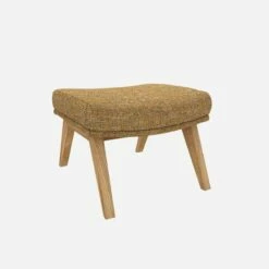 Habitat Repose-pieds En Tissu Alba - Jaune Soleil - Pieds Chêne 9 Habitat Repose-pieds En Tissu Alba - Jaune Soleil - Pieds Chêne -meubles boutique dena repose p alba jaune p chene 10275945 1