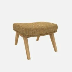 Habitat Repose-pieds En Tissu Alba - Jaune Soleil - Pieds Chêne 7 Habitat Repose-pieds En Tissu Alba - Jaune Soleil - Pieds Chêne -meubles boutique dena repose p alba jaune p chene 10275945