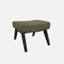 Habitat Repose-pieds En Tissu Alba - Vert Orage - Pieds Noirs 9 Habitat Repose-pieds En Tissu Alba - Vert Orage - Pieds Noirs -meubles boutique dena repose p alba vert p noir 10276017 1