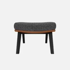 Habitat Repose-pieds En Tissu Lucca Bleu Zingué Et Cuir Vintage - Pieds Noirs 8 Habitat Repose-pieds En Tissu Lucca Bleu Zingué Et Cuir Vintage - Pieds Noirs -meubles boutique dena repose p lucca bleu cr vt p noir 10275637 1