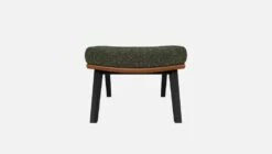 Habitat Repose-pieds En Tissu Lucca Vert Mousse Et Cuir Vintage - Pieds Noirs 10 Habitat Repose-pieds En Tissu Lucca Vert Mousse Et Cuir Vintage - Pieds Noirs -meubles boutique dena repose p lucca vert cr vt p noir 10275613 2