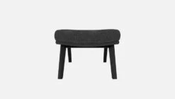 Habitat Repose-pieds En Tissu Melina - Gris Ardoise - Pieds Noirs 10 Habitat Repose-pieds En Tissu Melina - Gris Ardoise - Pieds Noirs -meubles boutique dena repose p melina anthracite p noir 10275501 2