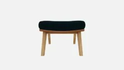 Habitat Repose-pieds En Tissu Melina Bleu Encre Et Cuir Vintage - Pieds Chêne 10 Habitat Repose-pieds En Tissu Melina Bleu Encre Et Cuir Vintage - Pieds Chêne -meubles boutique dena repose p melina bleu cr vt p chene 10275365 2