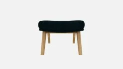 Habitat Repose-pieds En Tissu Melina - Bleu Encre - Pieds Chêne 10 Habitat Repose-pieds En Tissu Melina - Bleu Encre - Pieds Chêne -meubles boutique dena repose p melina bleu p chene 10275461 2