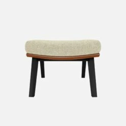 Habitat Repose-pieds En Tissu Venezia Blanc Craie Et Cuir Vintage - Pieds Noirs 8 Habitat Repose-pieds En Tissu Venezia Blanc Craie Et Cuir Vintage - Pieds Noirs -meubles boutique dena repose p venezia beige cr vt noir 10275189 1