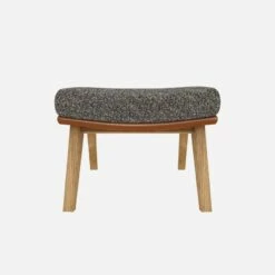 Habitat Repose-pieds En Tissu Venezia Bleu Zingué Et Cuir Vintage - Pieds Chêne 8 Habitat Repose-pieds En Tissu Venezia Bleu Zingué Et Cuir Vintage - Pieds Chêne -meubles boutique dena repose p venezia bleu cr vt chene 10275109 1