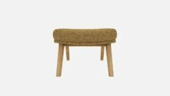 Habitat Repose-pieds En Tissu Venezia - Jaune épice - Pieds Chêne 10 Habitat Repose-pieds En Tissu Venezia - Jaune épice - Pieds Chêne -meubles boutique dena repose p venezia moutarde p chene 10275245 2