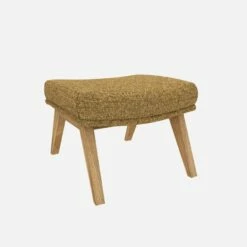 Habitat Repose-pieds En Tissu Venezia - Jaune épice - Pieds Chêne 7 Habitat Repose-pieds En Tissu Venezia - Jaune épice - Pieds Chêne -meubles boutique dena repose p venezia moutarde p chene 10275249