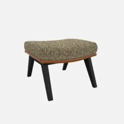 Habitat Repose-pieds En Tissu Venezia Vert Lichen Et Cuir Vintage - Pieds Noirs 9 Habitat Repose-pieds En Tissu Venezia Vert Lichen Et Cuir Vintage - Pieds Noirs -meubles boutique dena repose p venezia vert cr vt p noir 10275201 1