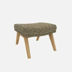 Habitat Repose-pieds En Tissu Venezia - Vert Lichen - Pieds Chêne 9 Habitat Repose-pieds En Tissu Venezia - Vert Lichen - Pieds Chêne -meubles boutique dena repose p venezia vert p chene 10275265 1