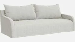 Habitat Canapé 3 Places En Lin - Blanc 11 Habitat Canapé 3 Places En Lin - Blanc -meubles boutique divano 3 posti in lino bianco 13503495 2