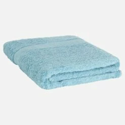 Habitat Drap De Bain En Coton - 100 X 150 Cm - Bleu