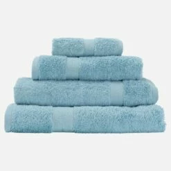 Habitat Drap De Bain En Coton - 100 X 150 Cm - Bleu -meubles boutique drap de bain en coton 100 x 150 cm bleu 1327377