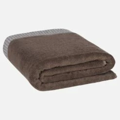 Habitat Drap De Bain En Coton - 100 X 150 Cm - Marron