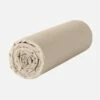 Habitat Drap Housse En Coton - 140 X 200 Cm - Beige