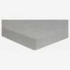 Habitat Drap Housse En Coton - 180 X 200 Cm - Gris