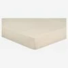 Habitat Drap Housse En Lin - 160 X 200 Cm - Beige