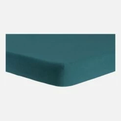 Habitat Drap Housse En Lin - 160 X 200 Cm -Vert -meubles boutique drap housse en lin 160 x 200 cm vert 1087853 1