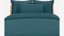 Habitat Drap Housse En Lin - 180 X 200 Cm - Vert -meubles boutique drap housse en lin 180 x 200 cm vert 1211247 2